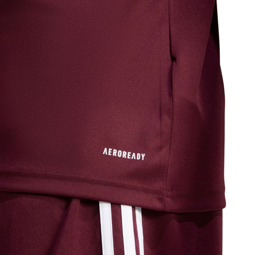 adidas Squadra 25 burgundy men's T-shirt JC8675
