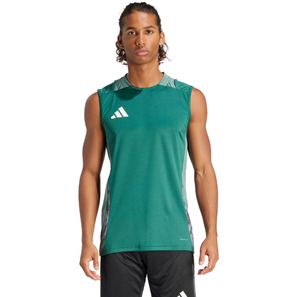 Men's T-shirt adidas Tiro 24 Competition Training Sleeveless green IR5477