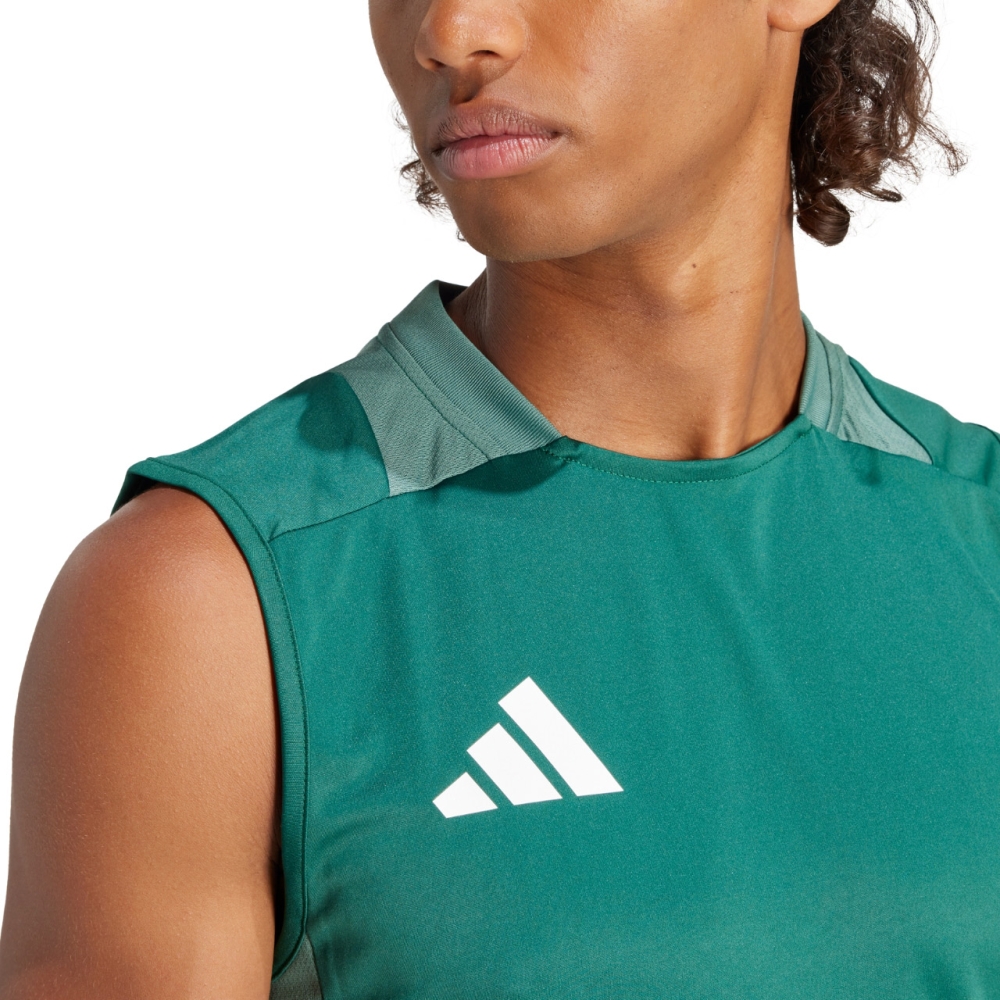 Men's T-shirt adidas Tiro 24 Competition Training Sleeveless green IR5477