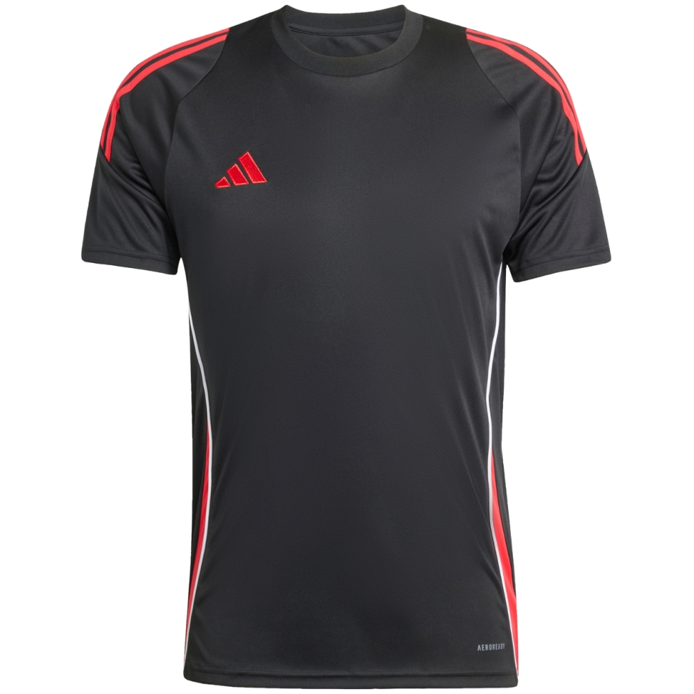 Men's T-shirt adidas Tiro 24 Jersey black-red JP2494