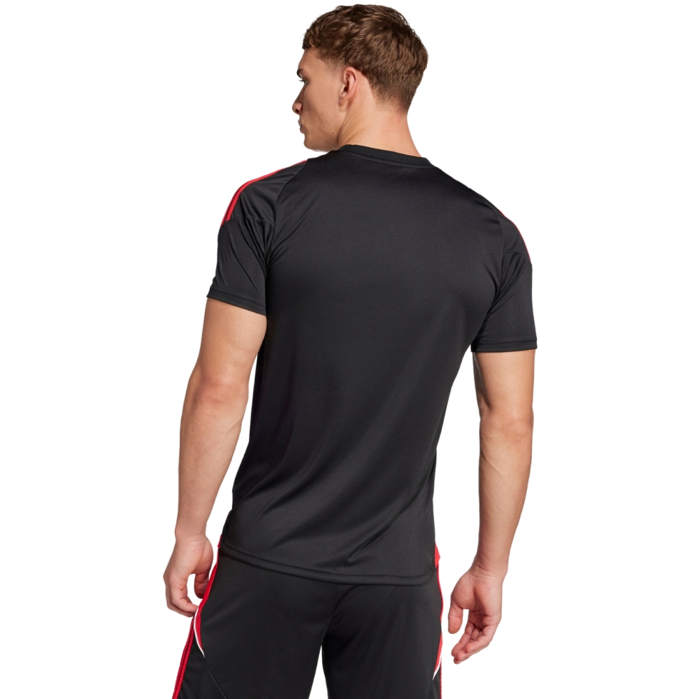 Men's T-shirt adidas Tiro 24 Jersey black-red JP2494