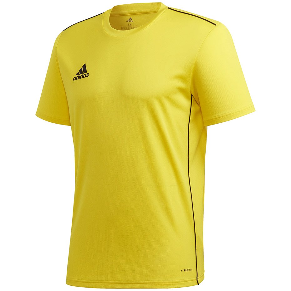 Men's adidas Core 18 Training T-shirt Jersey yellow FS1905