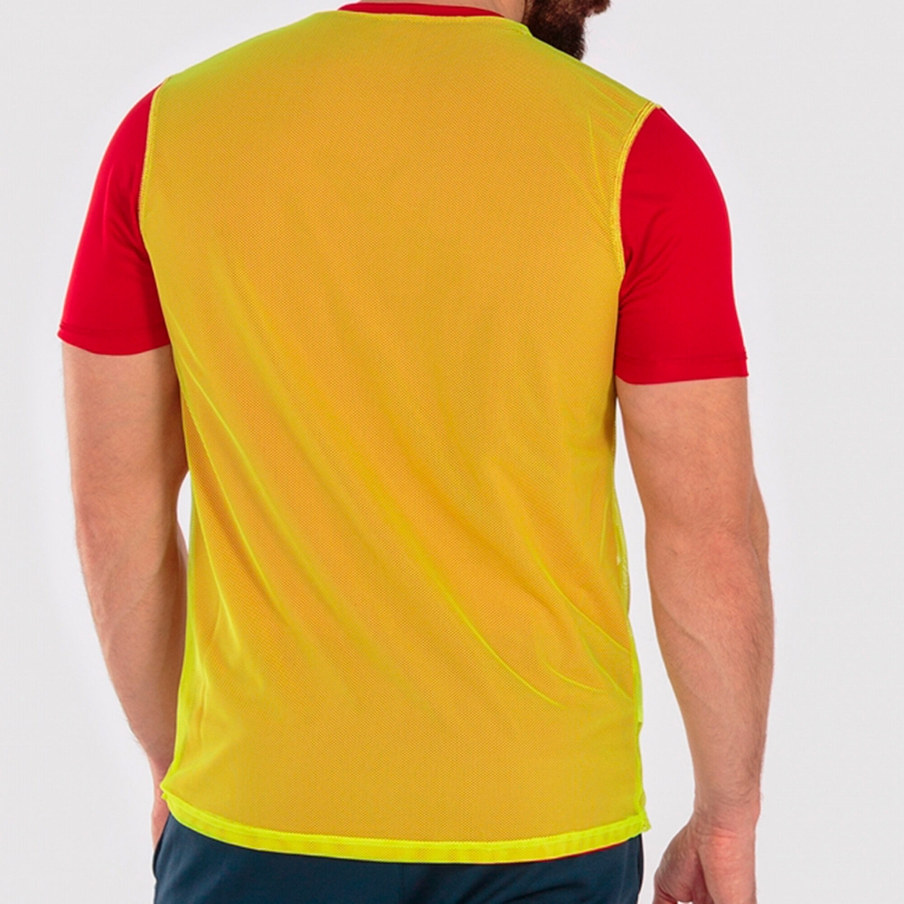 T-shirt Combi Reversible Red-yellow S/s