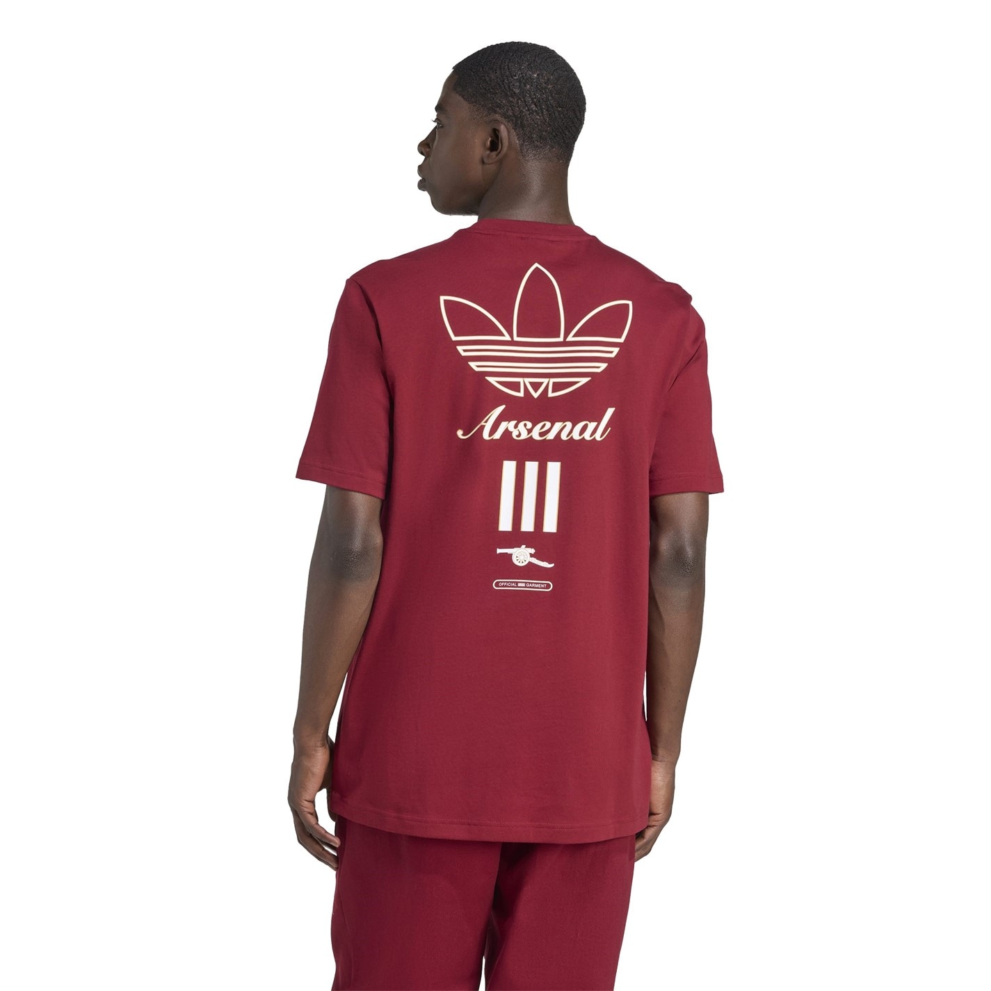 adidas Arsenal Terrace Icons Graphic T-Shirt Mens