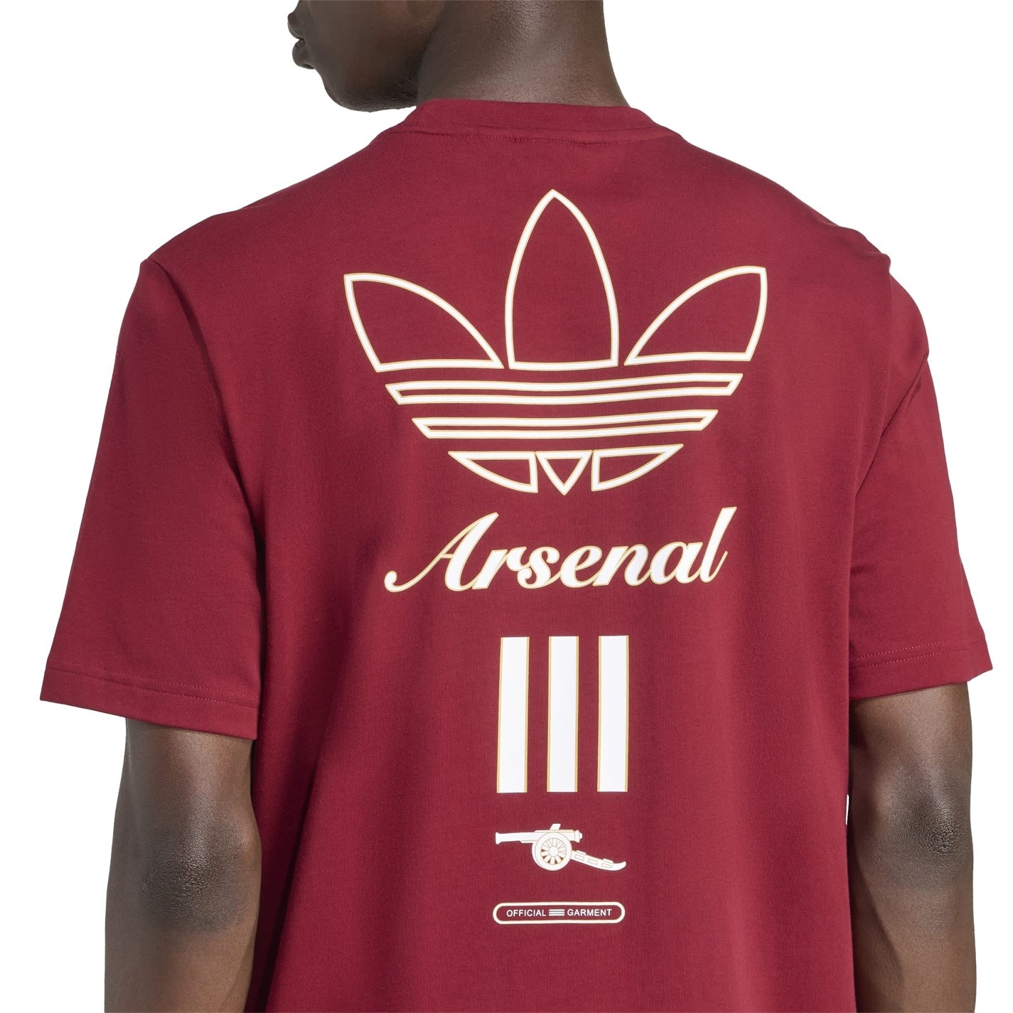 adidas Arsenal Terrace Icons Graphic T-Shirt Mens