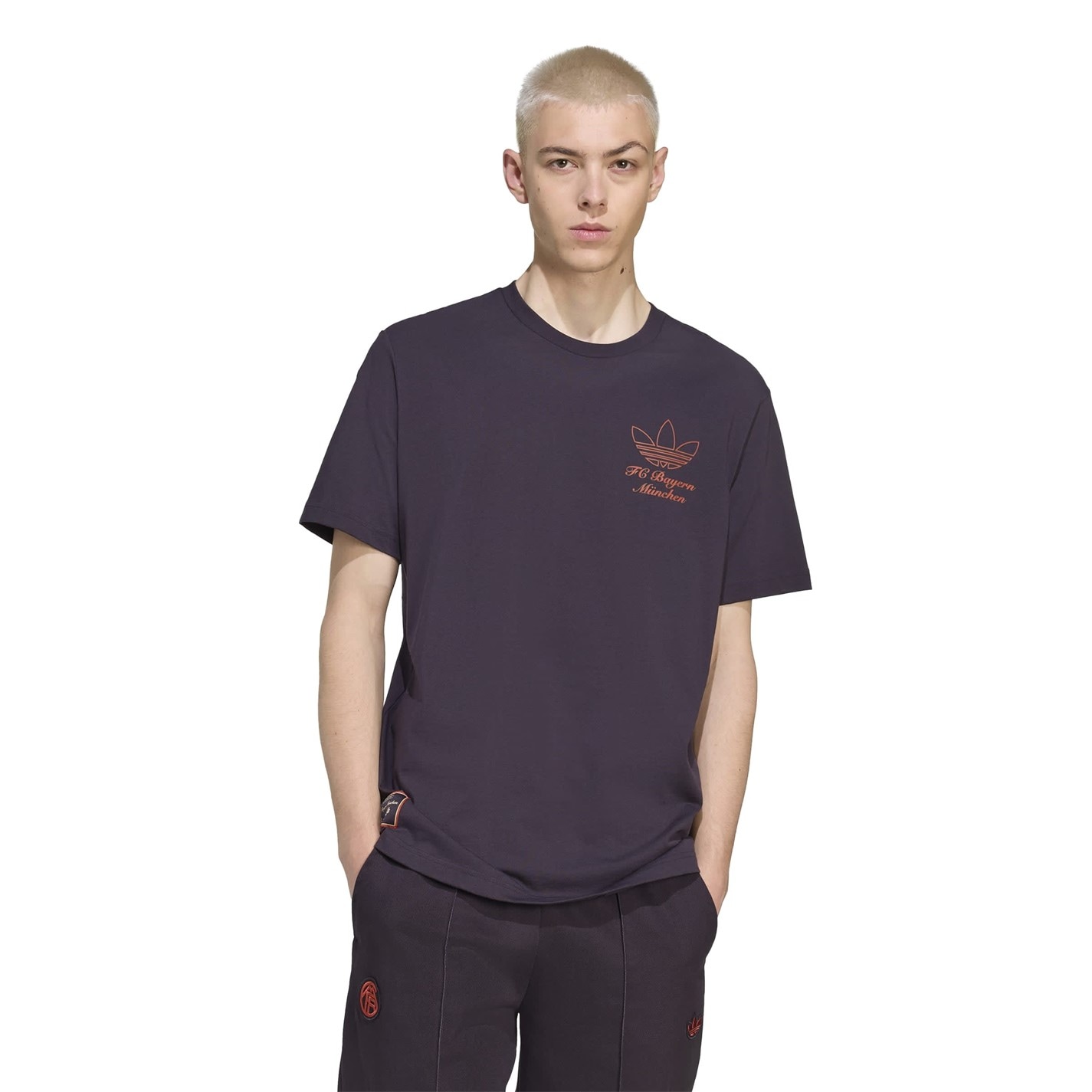 adidas Bayern Icons Graphic T-Shirt Mens