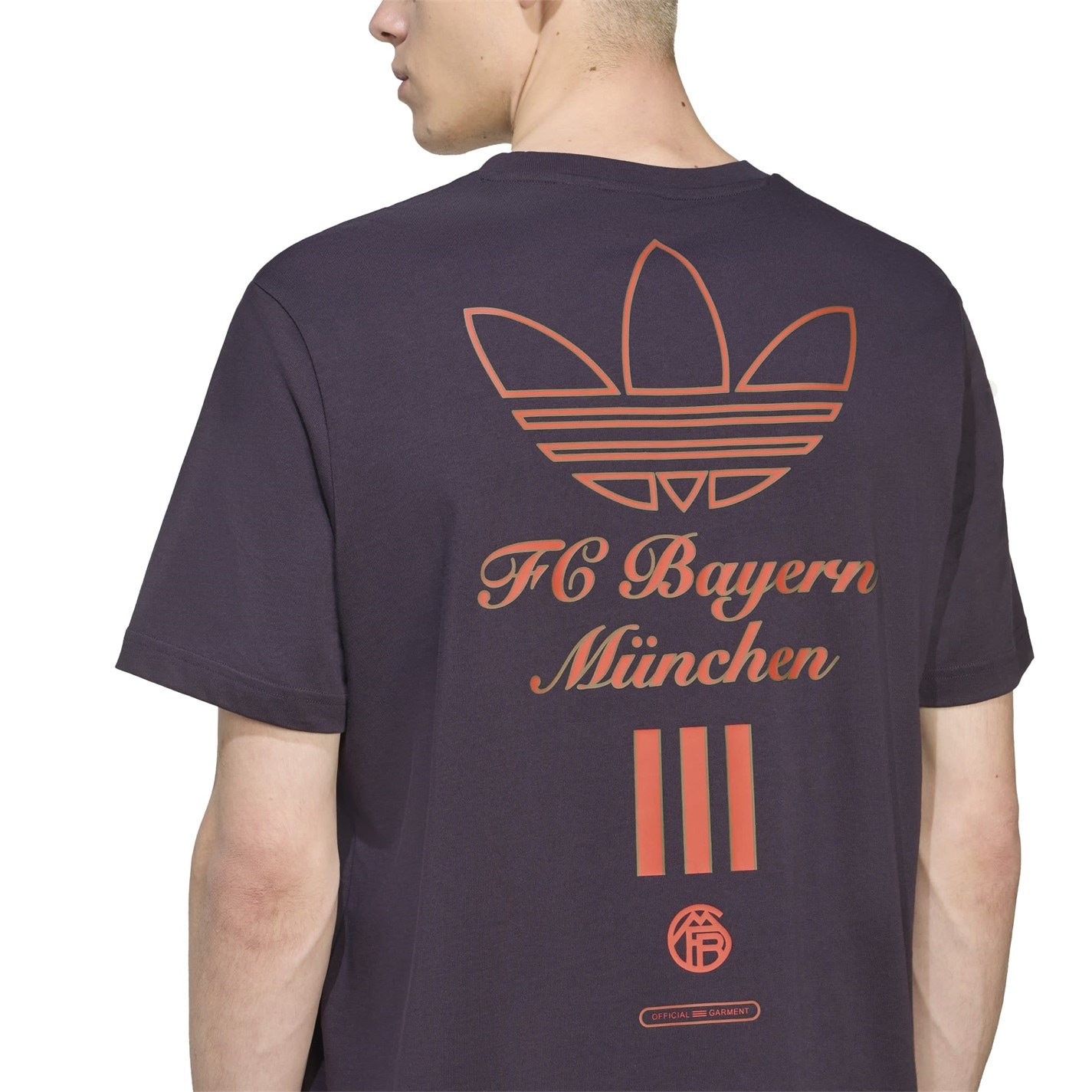 adidas Bayern Icons Graphic T-Shirt Mens