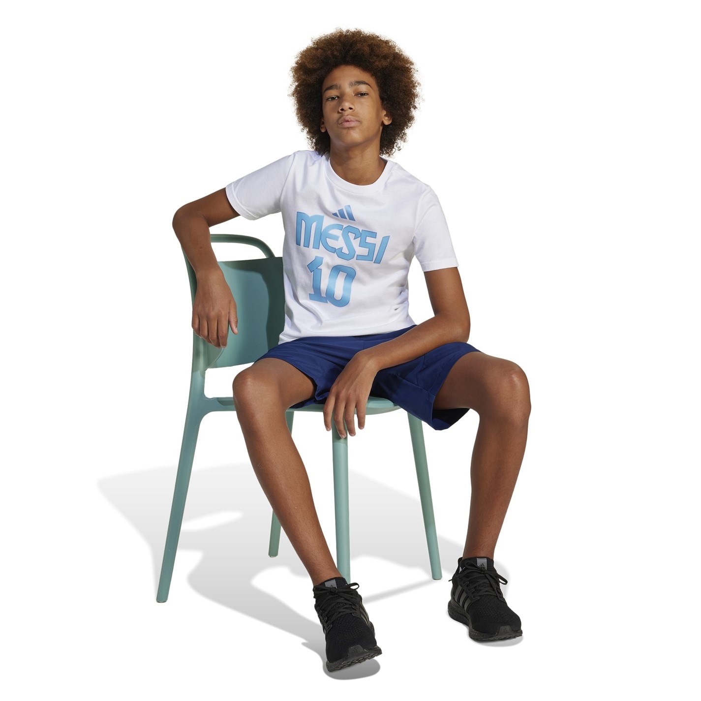 adidas Messi Name and Number Graphic Tee Kids