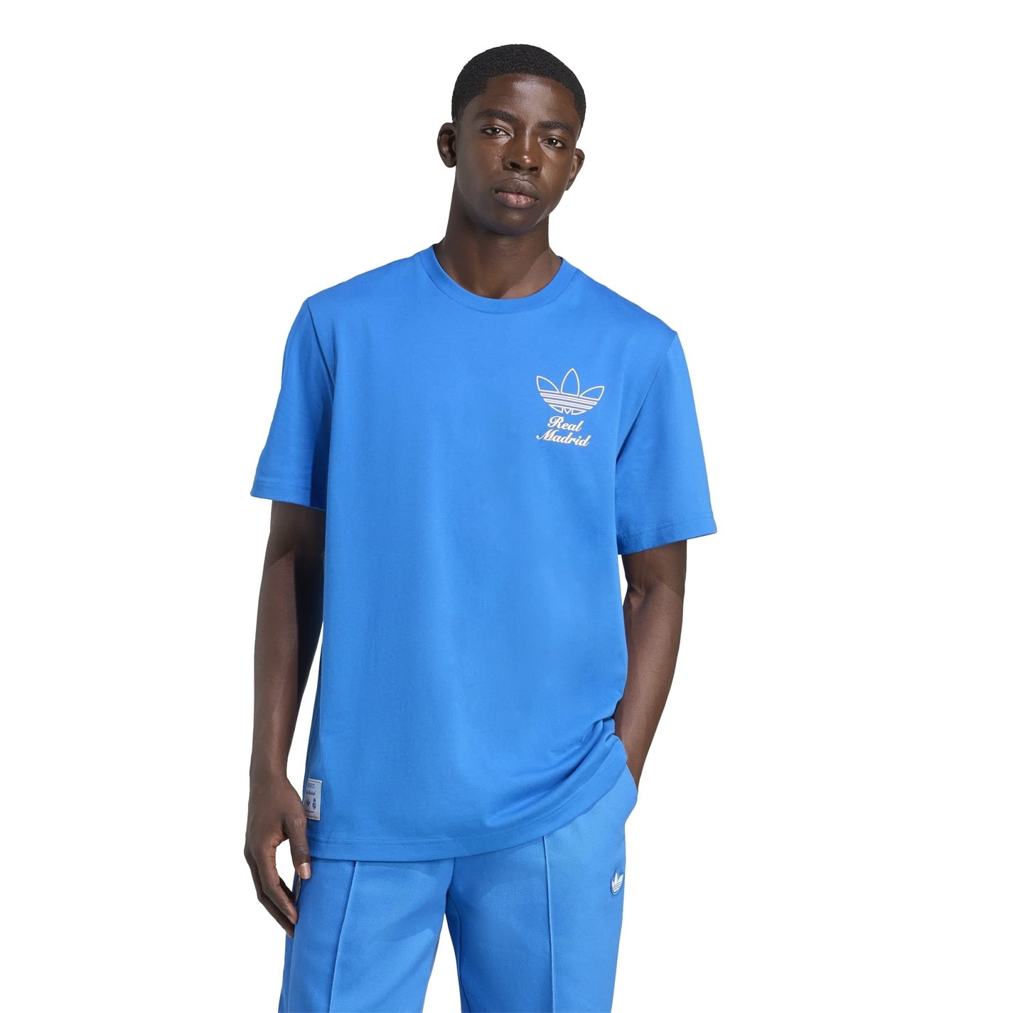 adidas Real Madrid Icons Graphic T-Shirt Mens