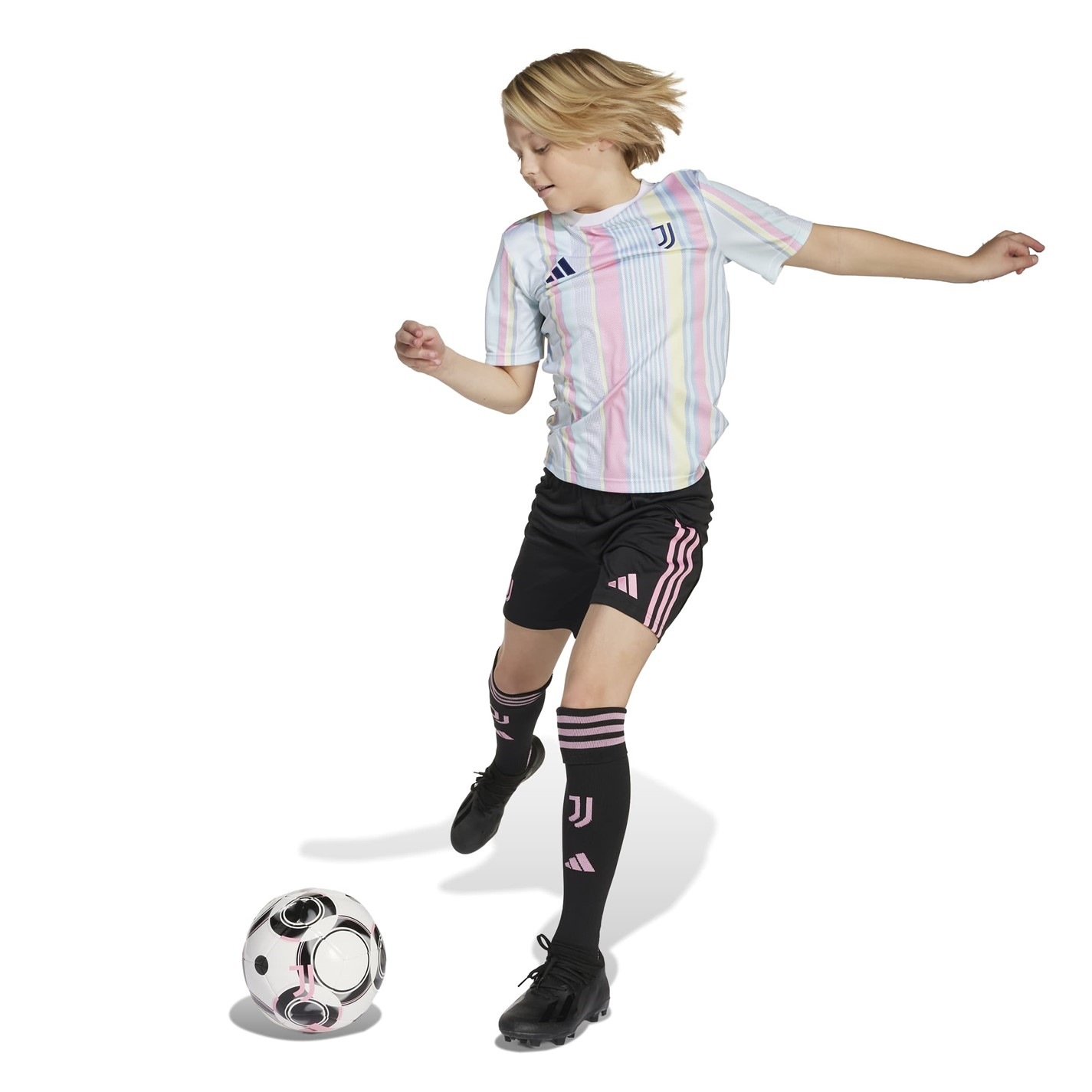 adidas Juventus 2025 2026 Pre-Match Shirt Juniors