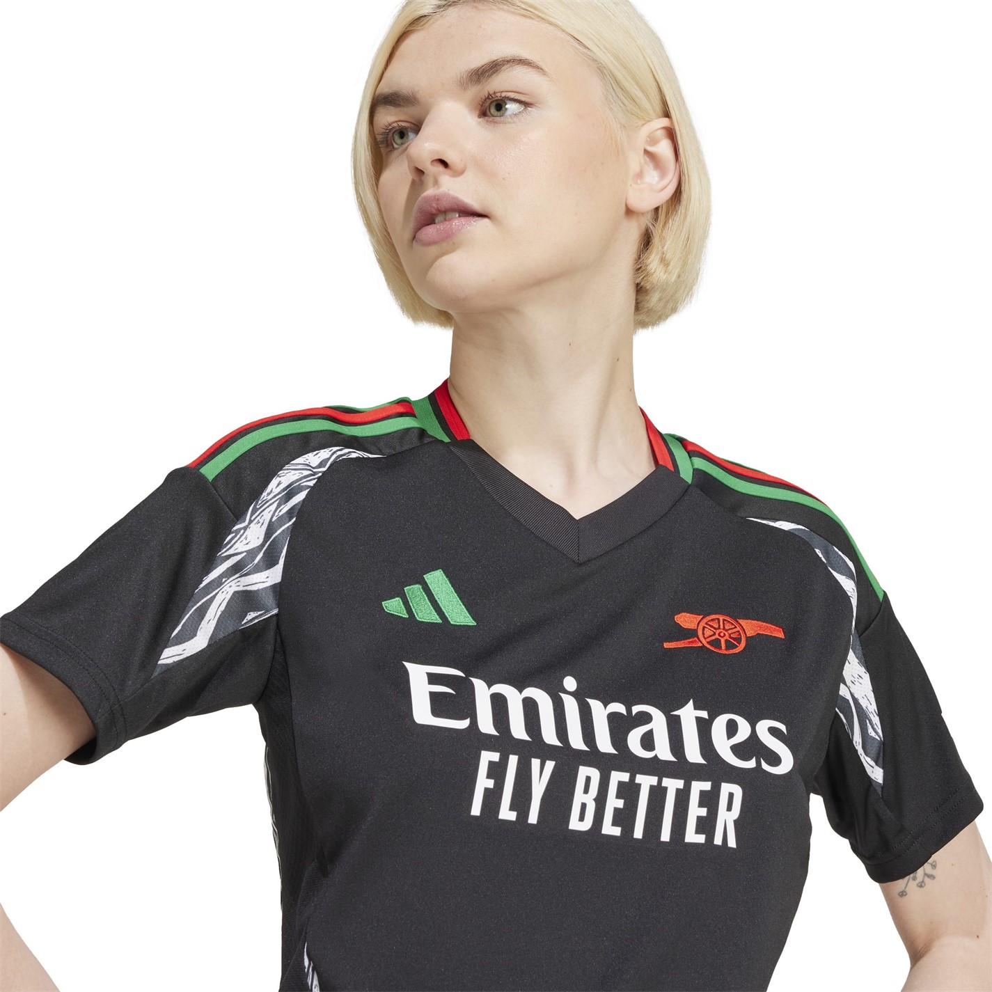 adidas Arsenal Away Shirt 2024 2025 Womens