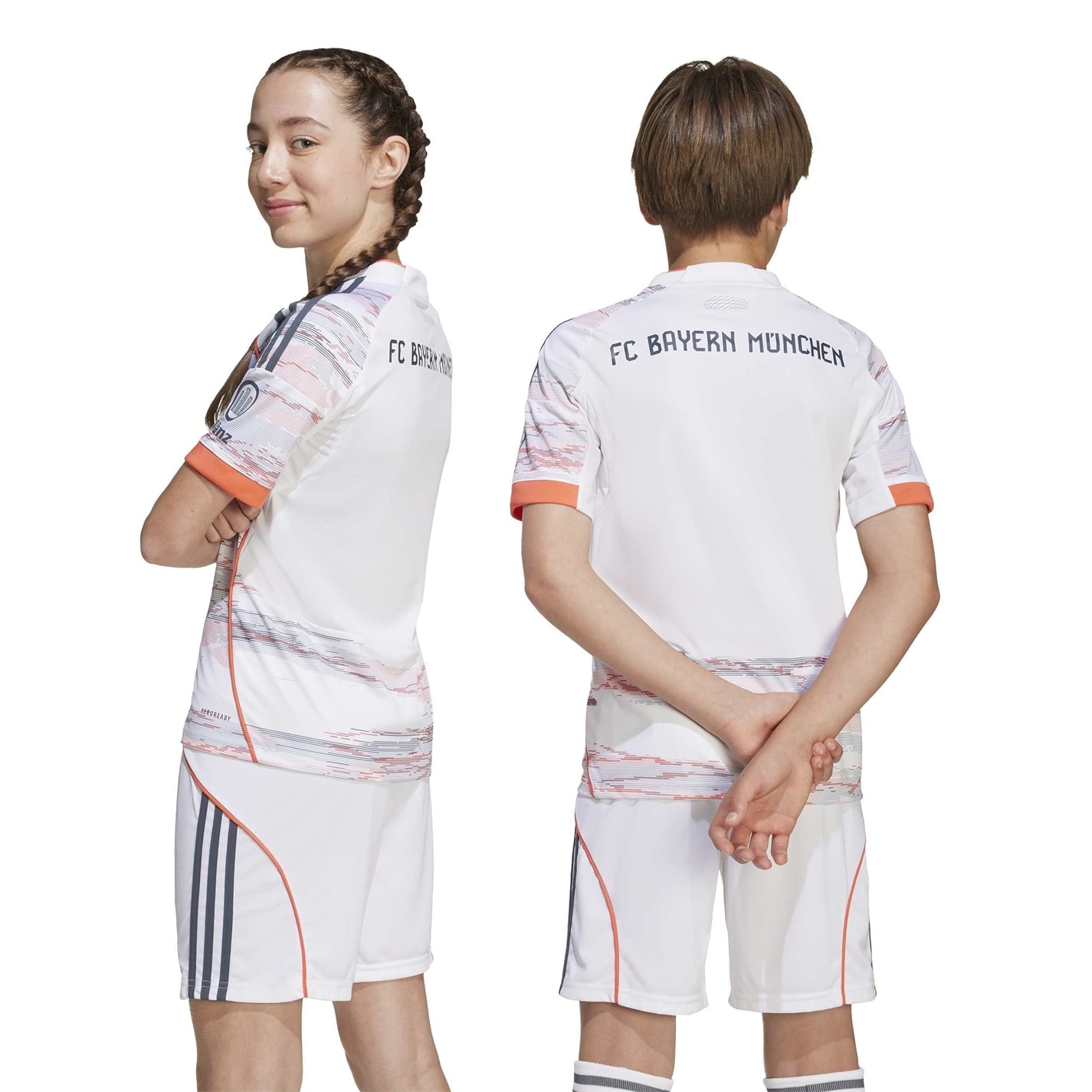 adidas Bayern Munich Away Shirt 2025 2026 Juniors