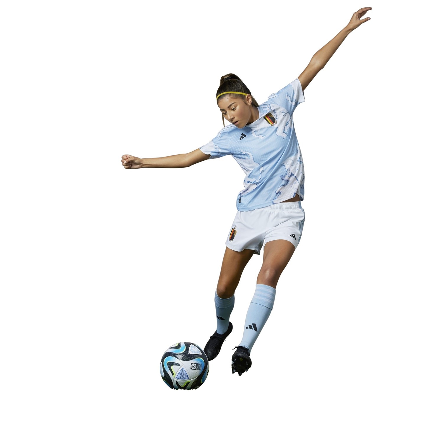 adidas Belgium Authentic Away Shirt 2023 Womens