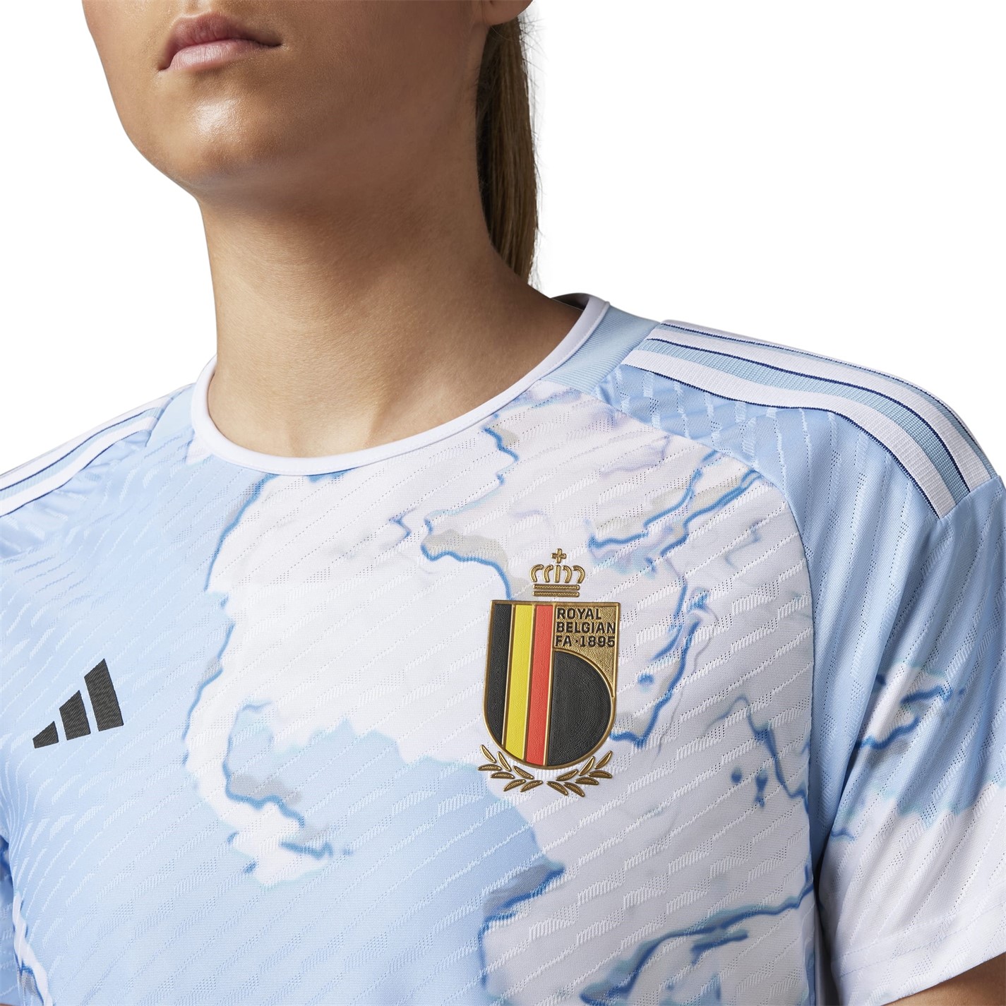adidas Belgium Authentic Away Shirt 2023 Womens