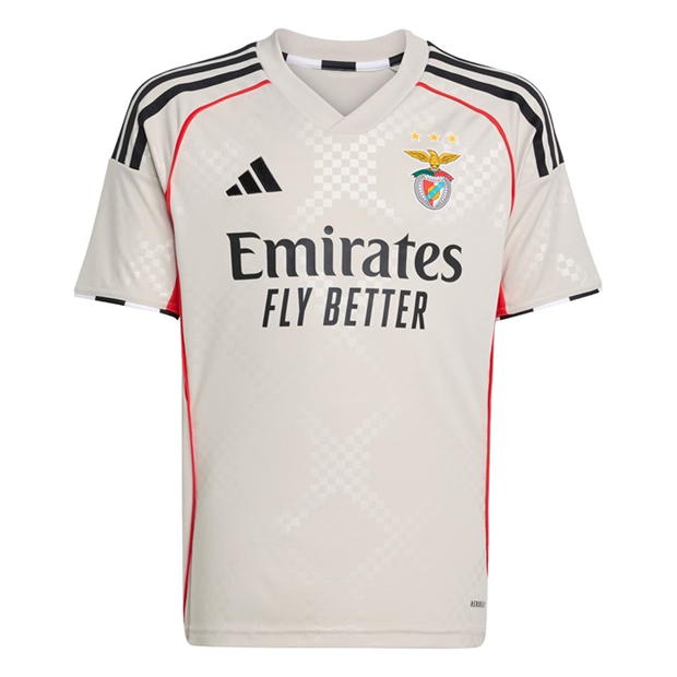 adidas Benfica Away Shirt 2025 2026 Juniors