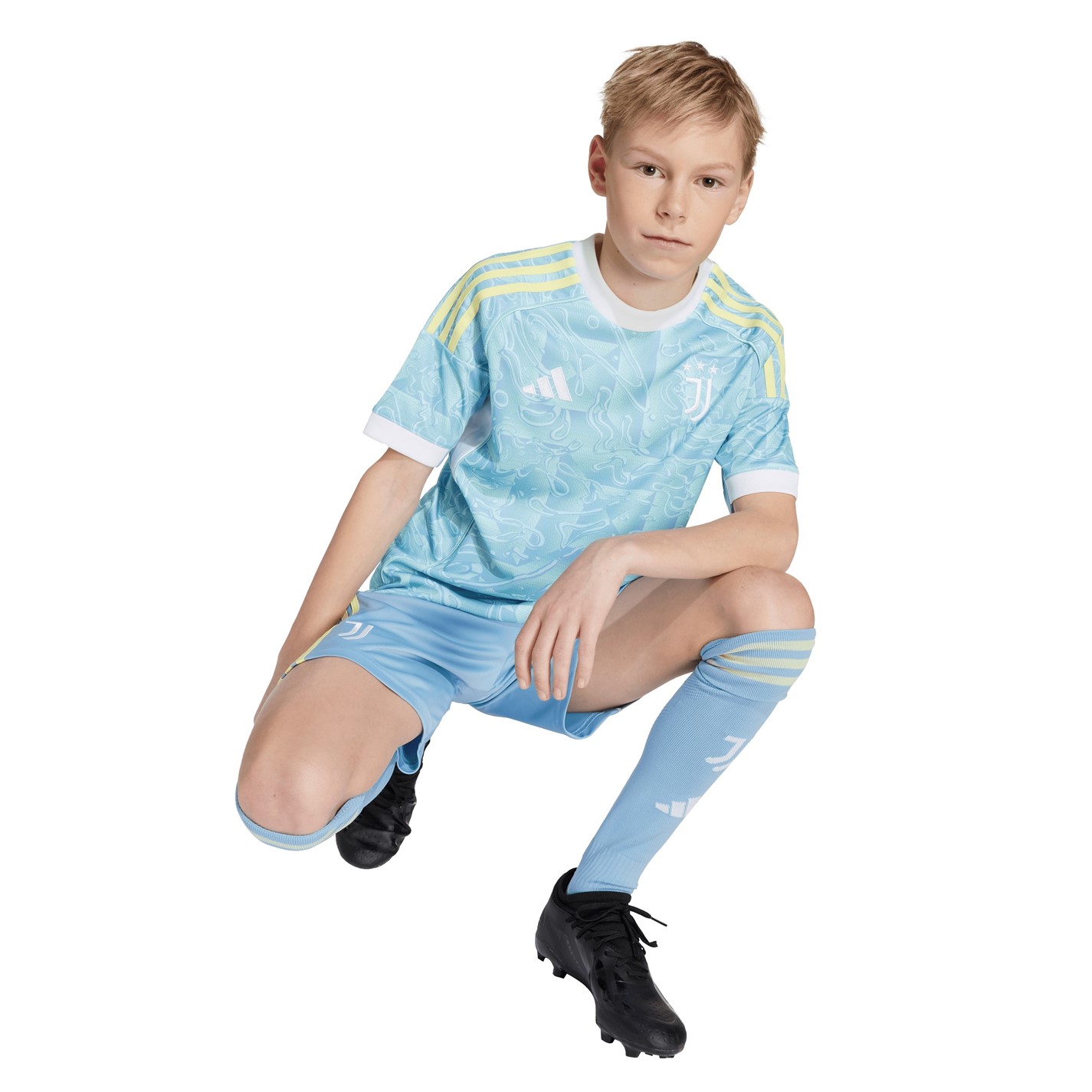 adidas Juventus Away Shirt 2025 2026 Juniors