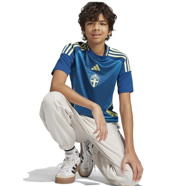 adidas Replica Sweden Away Shirt 2025 Juniors