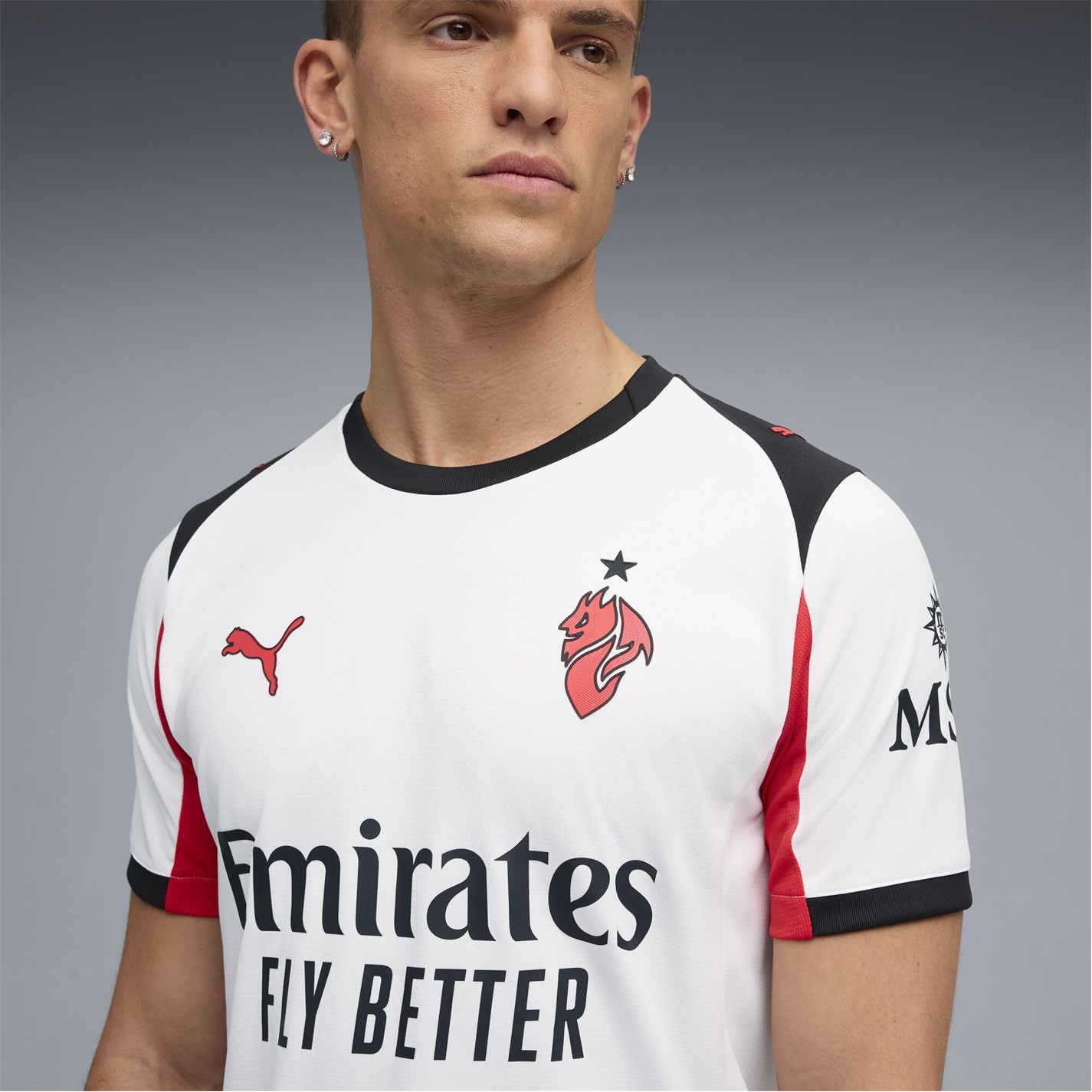 Puma AC Milan Away Shirt 2025 2026 Adults