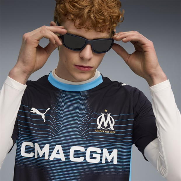 Puma Olympique Marseille Away Shirt 2025 2026 Adults