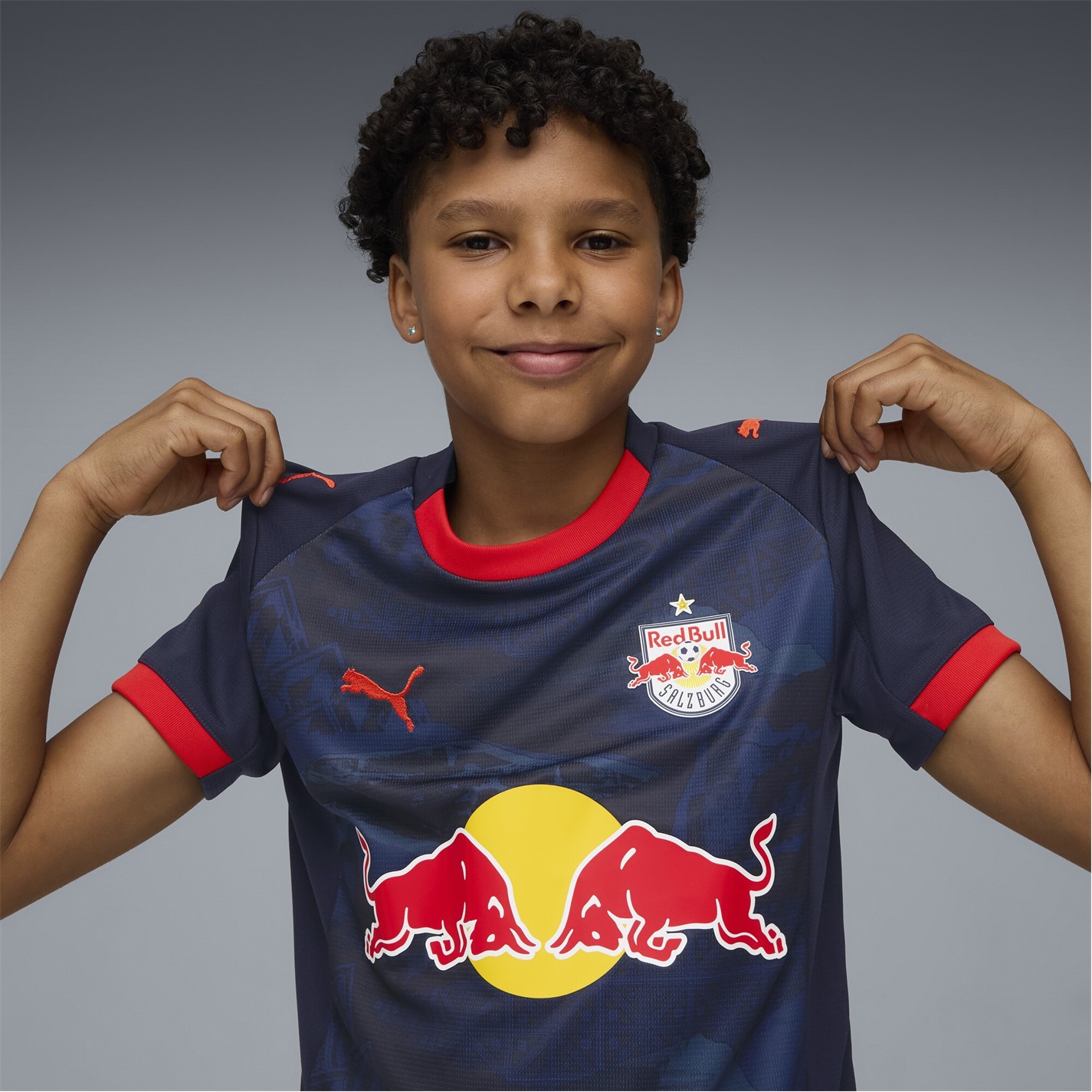 Puma RB Salzburg Away Shirt 2025 2026 Juniors
