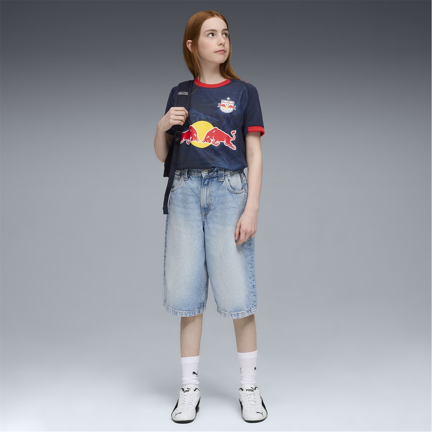 Puma RB Salzburg Away Shirt 2025 2026 Juniors
