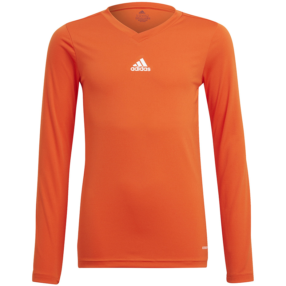 Koszulka dla dzieci adidas Team Base Tee pomara?czowa GN7511