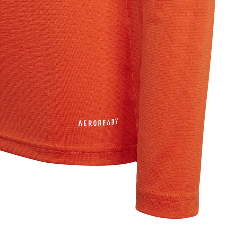 Koszulka dla dzieci adidas Team Base Tee pomara?czowa GN7511