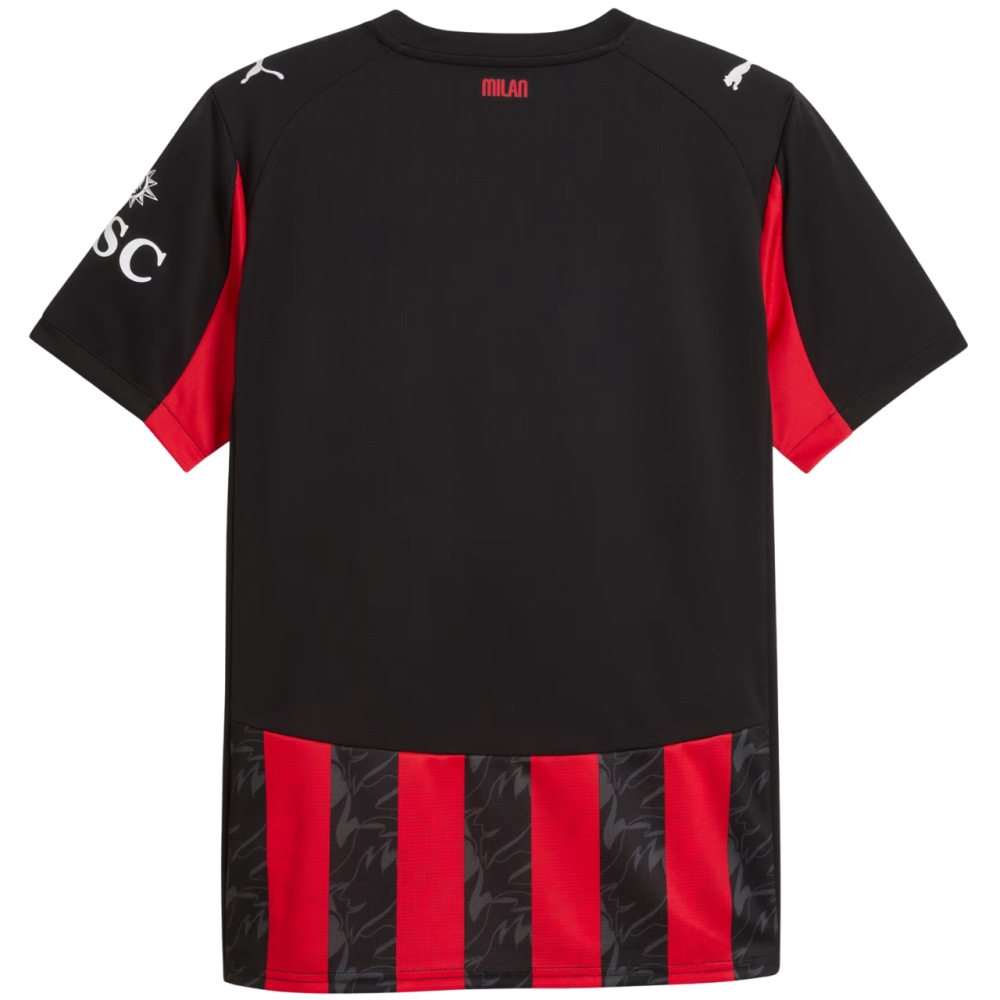 Men's Puma AC Milan Home Jersey Replica black-red 779962 01