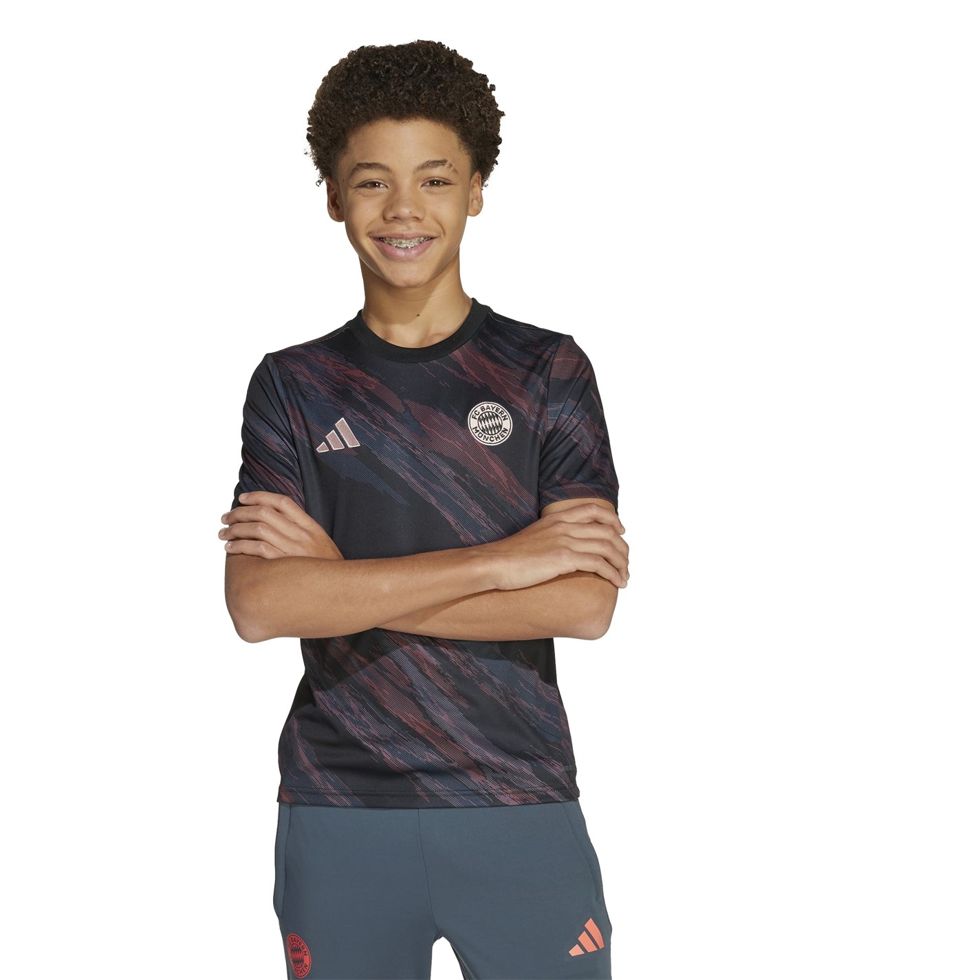 adidas Bayern Pre Match Shirt 2025 2026 Juniors