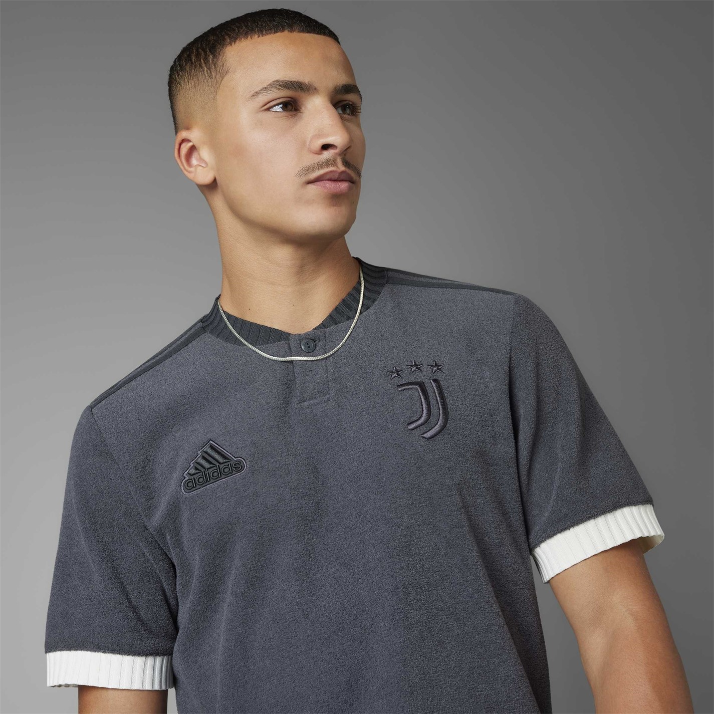 adidas Juventus Lifestyler Third Shirt 2023 2024 Adults