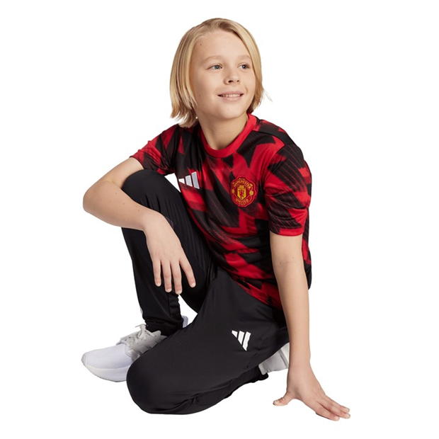 adidas Manchester United Pre Match Shirt 2025 2026 Juniors