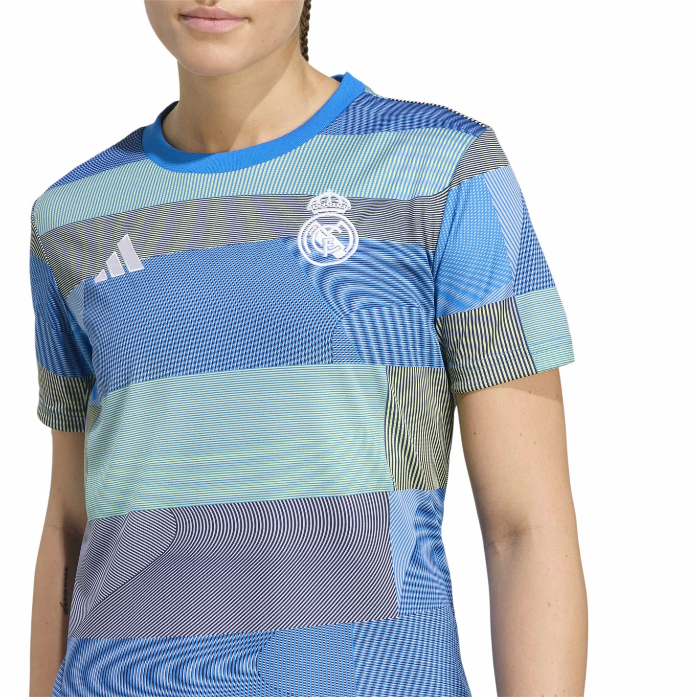 adidas Real Madrid Pre Match Shirt 2025 2026 Womens