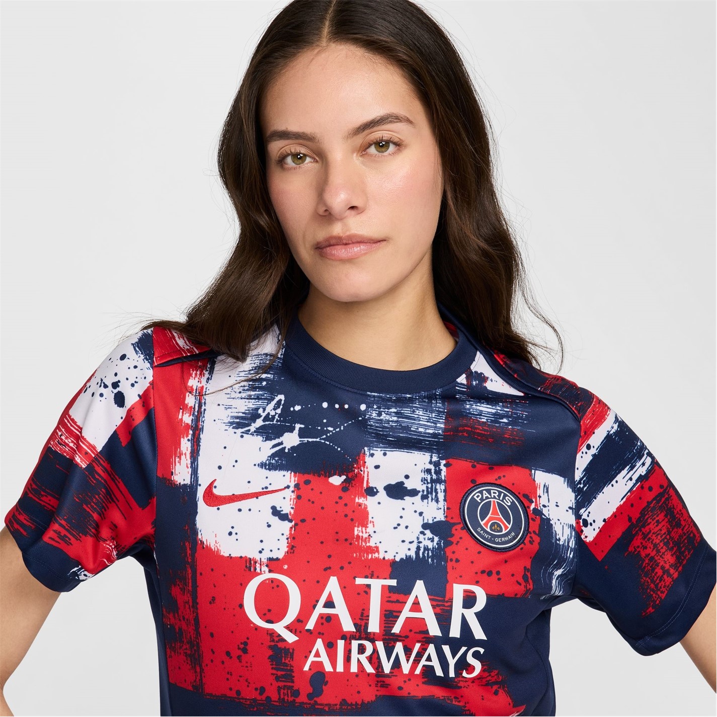 Nike Paris Saint-Germain Academy Pro Pre Match Shirt 2024 2025 Womens