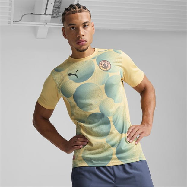 Puma Manchester City Pre Match Shirt 2024 2025 Adults