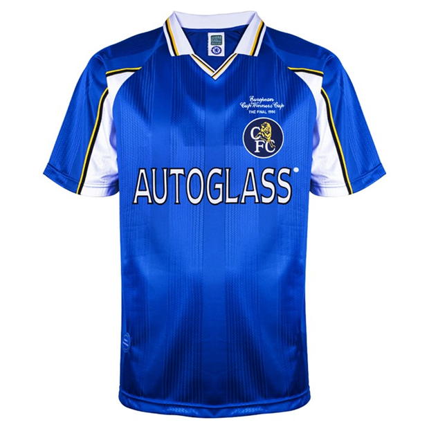 Score Draw Zola Chelsea Retro Home Shirt 1998 Adults
