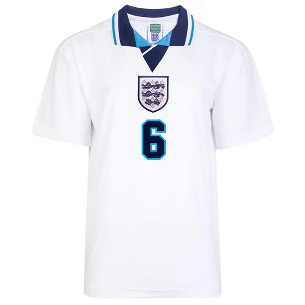 Score Draw England Retro Home Shirt 1996 Adults