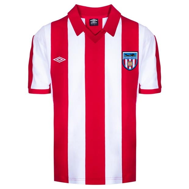 Score Draw Sunderland Retro Home Shirt 1978 Adults