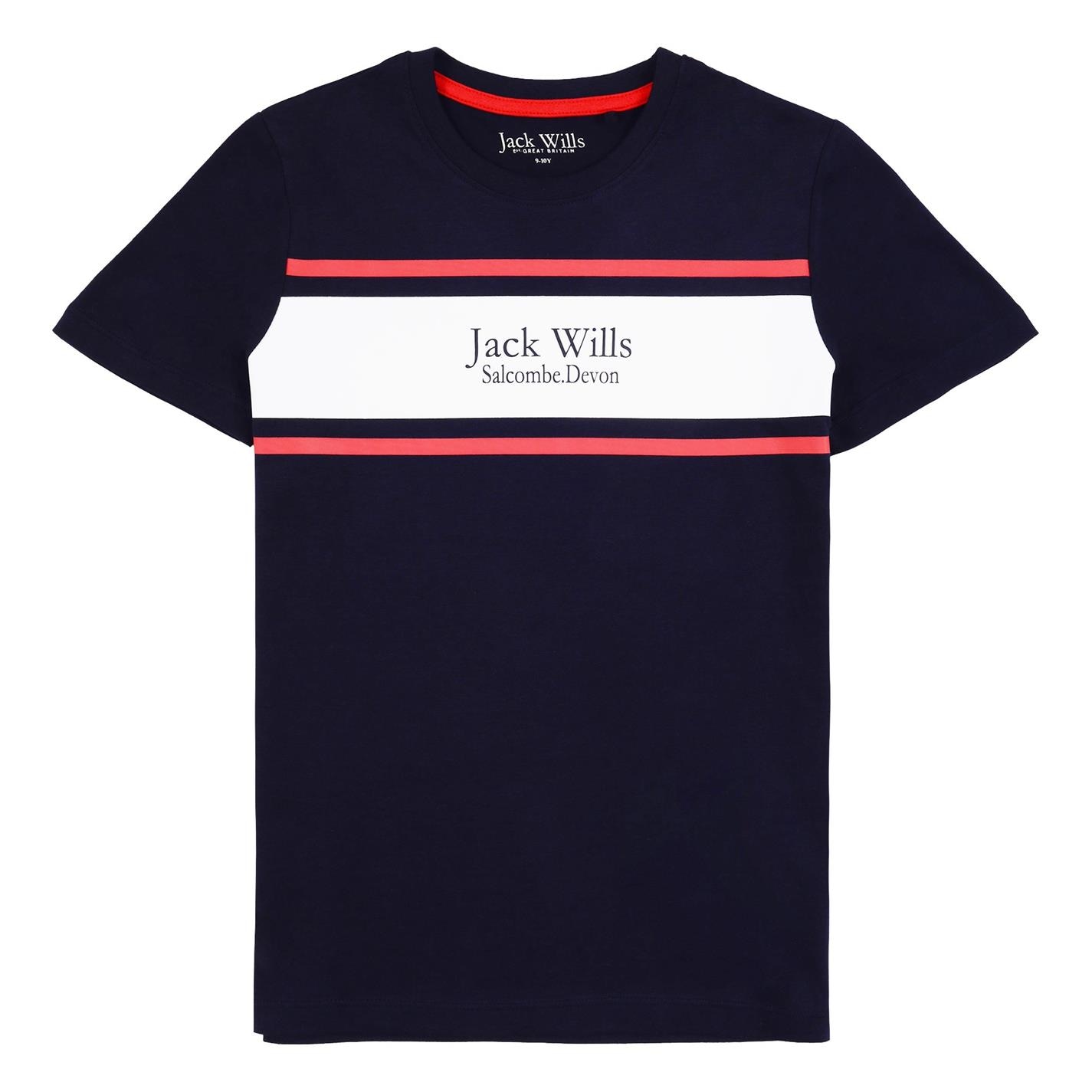 Tricouri Jack Wills Colour Block Alderson pentru Copil