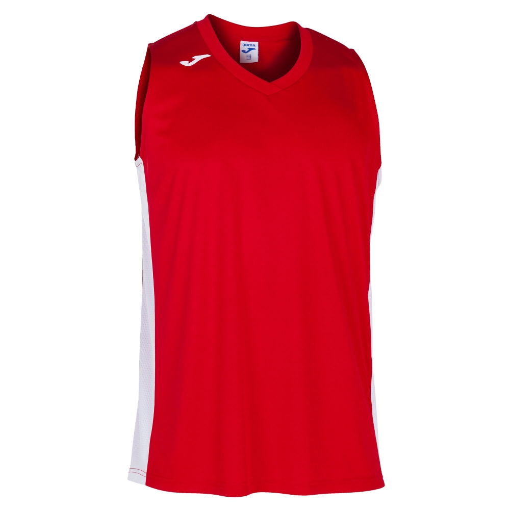 Tricouri Cancha Iii Red-white Sleeveless Joma