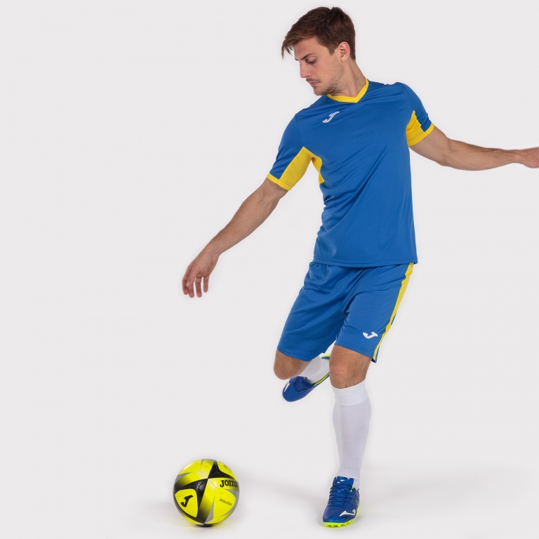 Tricouri Champion Iv Royal-yellow S/s Joma