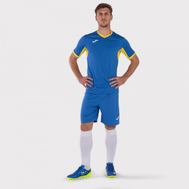 Tricouri Champion Iv Royal-yellow S/s Joma