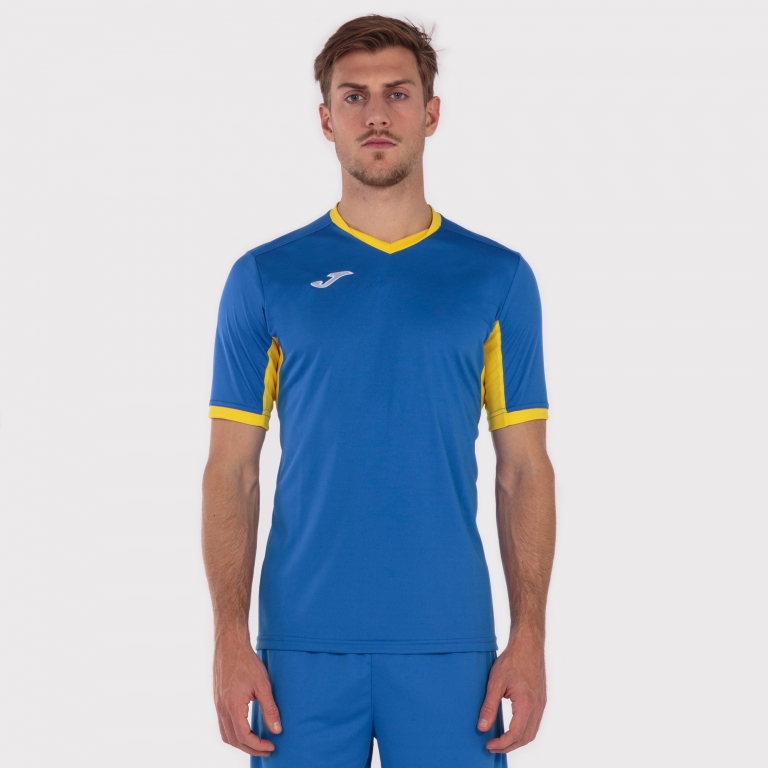 Tricouri Champion Iv Royal-yellow S/s Joma