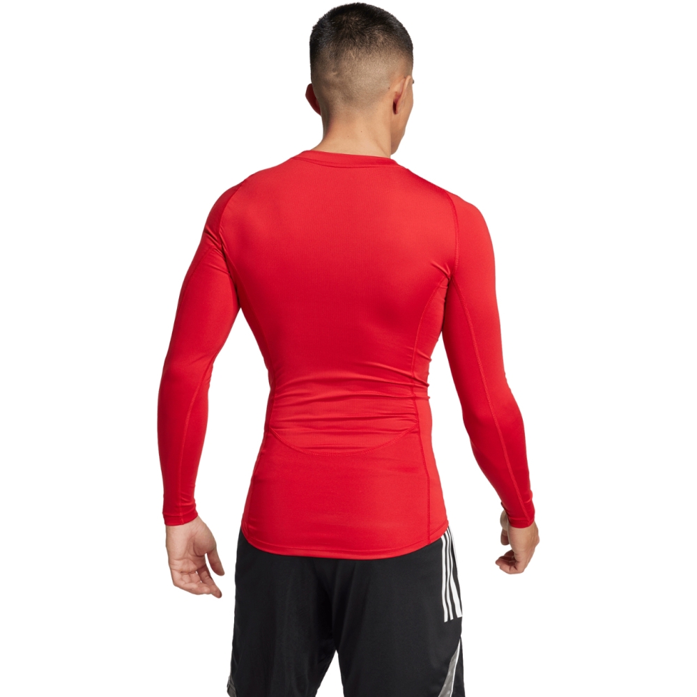 Men's T-shirt adidas Techfit Long Sleeve Tee red JP2926