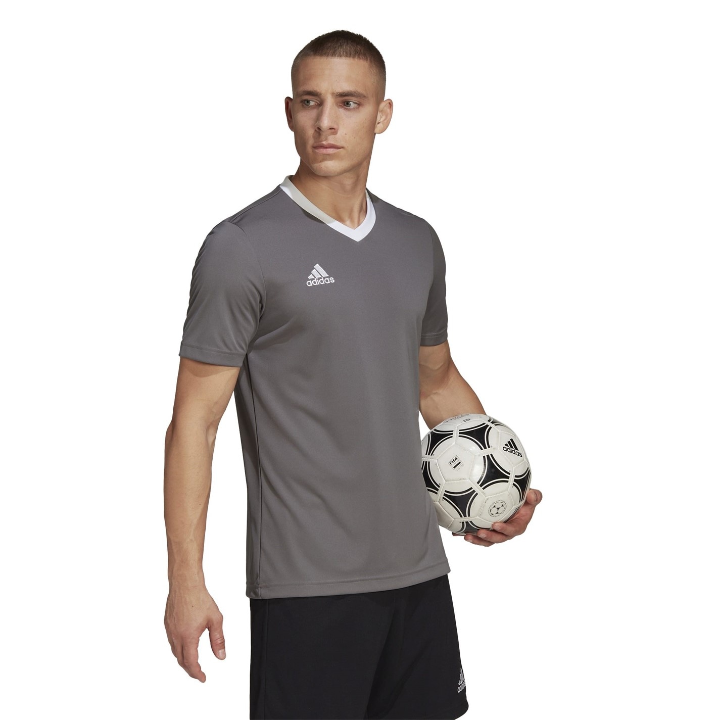 adidas Entrada 22 Short Sleeve Jersey Top Mens