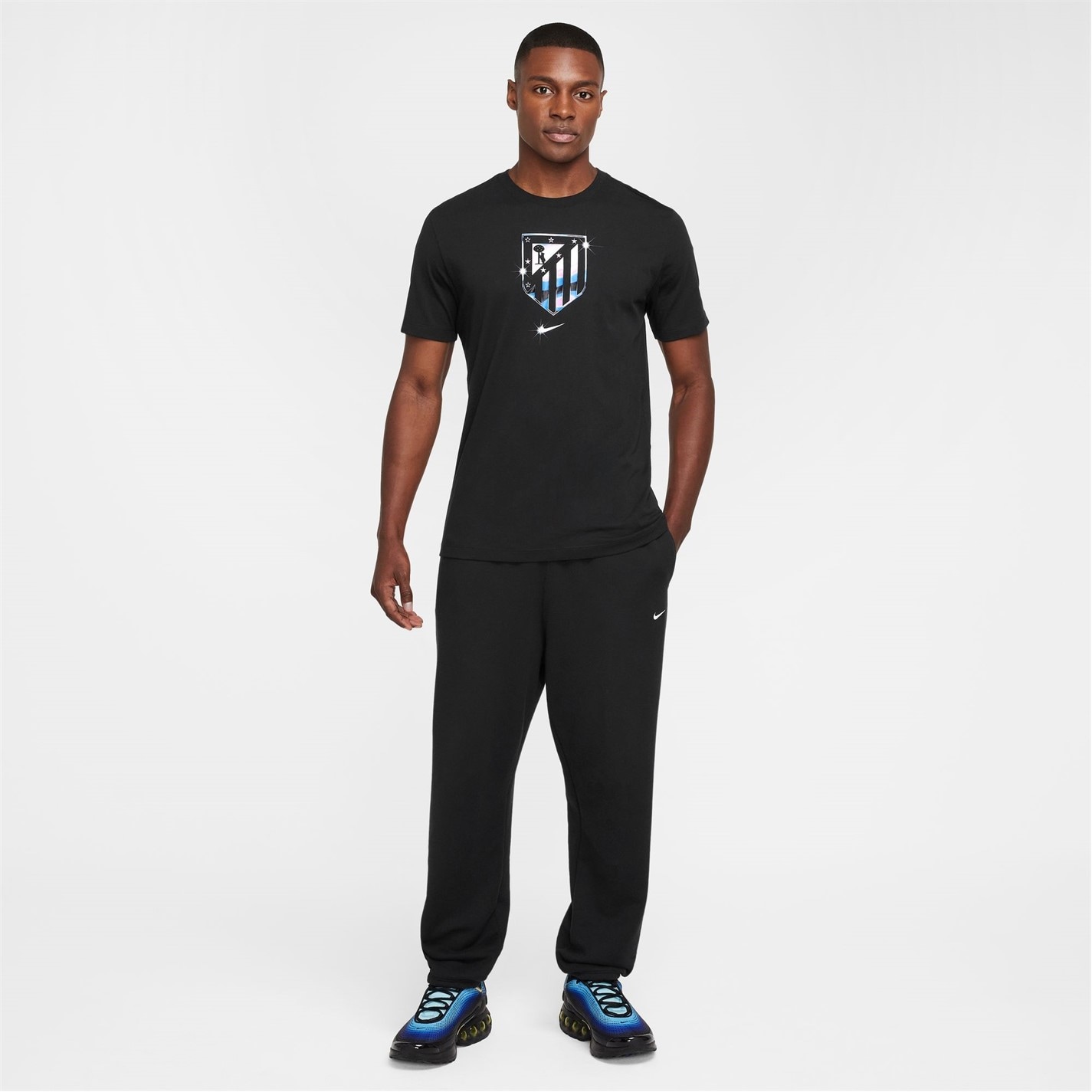 Nike Atletico Madrid Crest T-Shirt 2024 2025 Adults