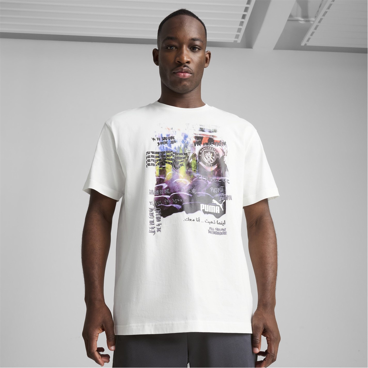 Puma Manchester CIty FC Ftblnrgy+ T-Shirt Adults