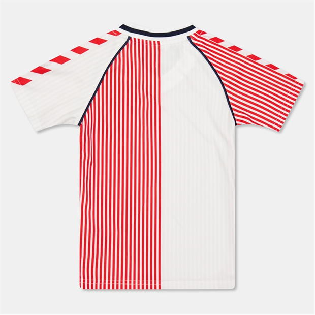 Hummel Denmark Retro Away Shirt 1986 Juniors