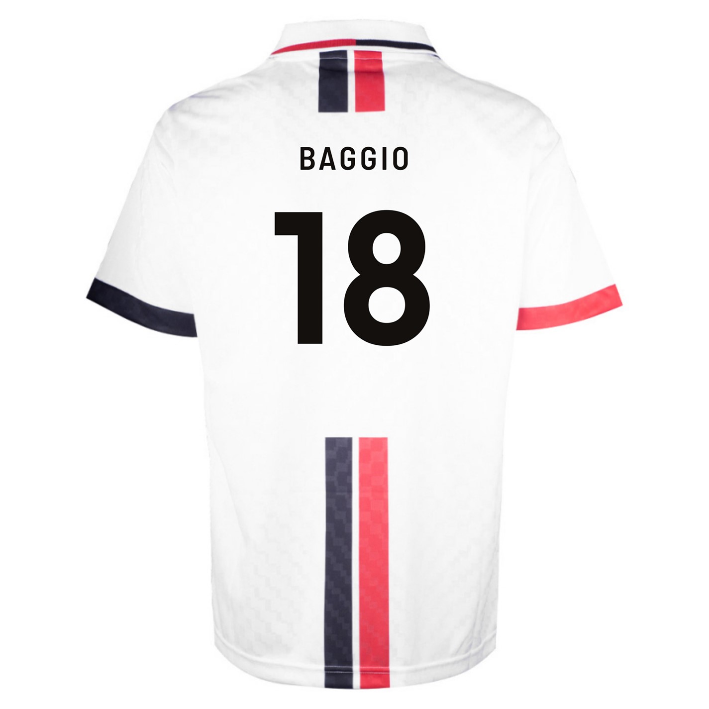Score Draw Baggio AC Milan Retro Away Shirt 1996 Adults