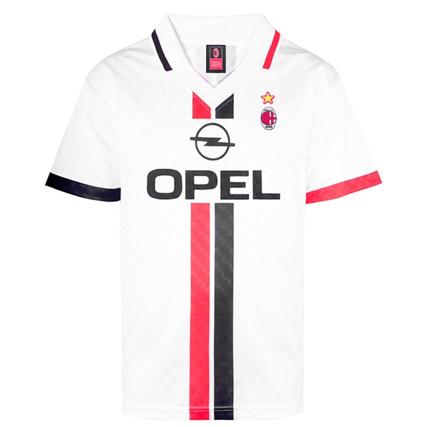 Score Draw Baggio AC Milan Retro Away Shirt 1996 Adults