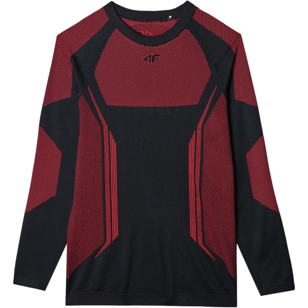 Men's thermoactive T-shirt 4F M165 red 4FWAW24USEAM165 62S